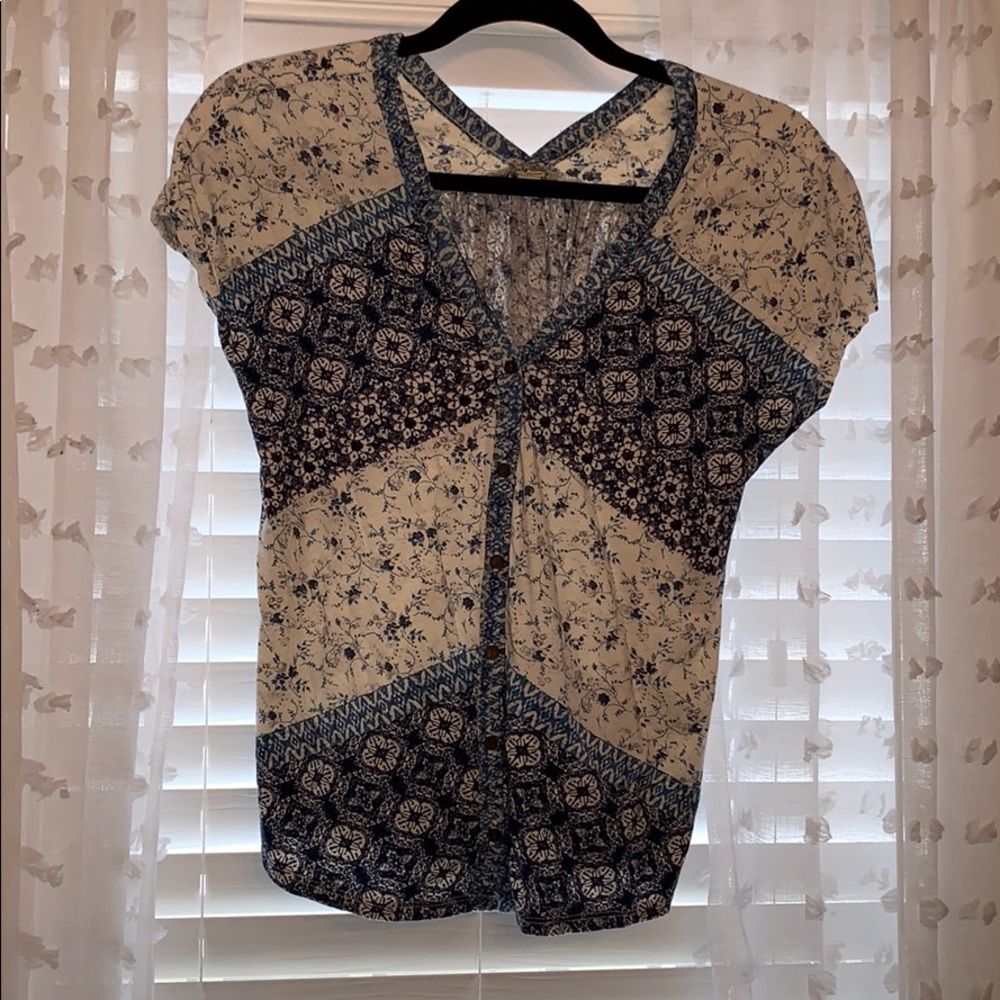 LUCKY Brand Floral Top